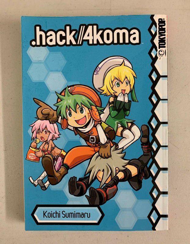 .Hack//4koma 2010 Paperback  Koichi Sumimaru Manga  