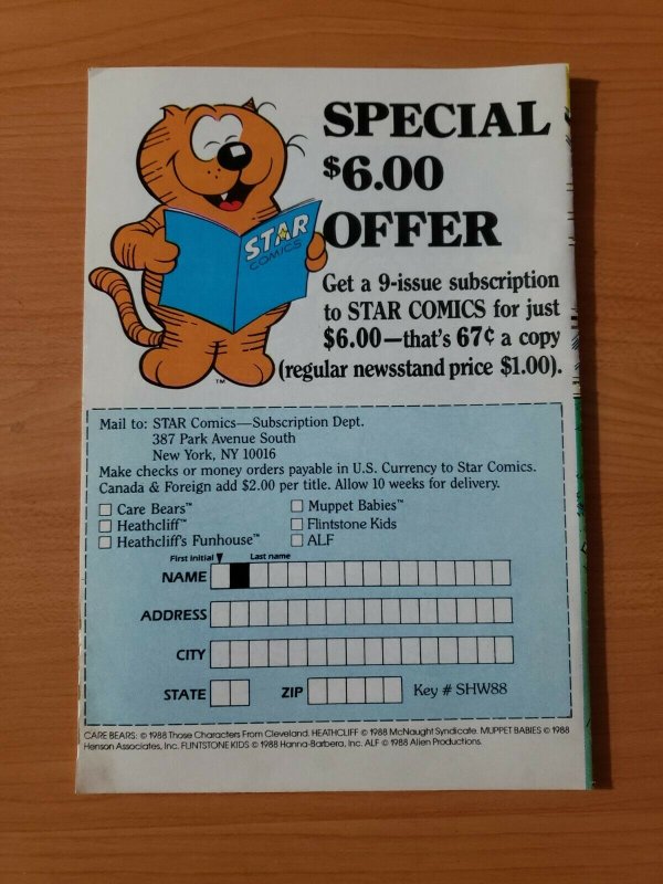 Marvel Comics Presents ALF Mini Ashcan Promo Hasbro ~ NEAR MINT NM ~ 1988