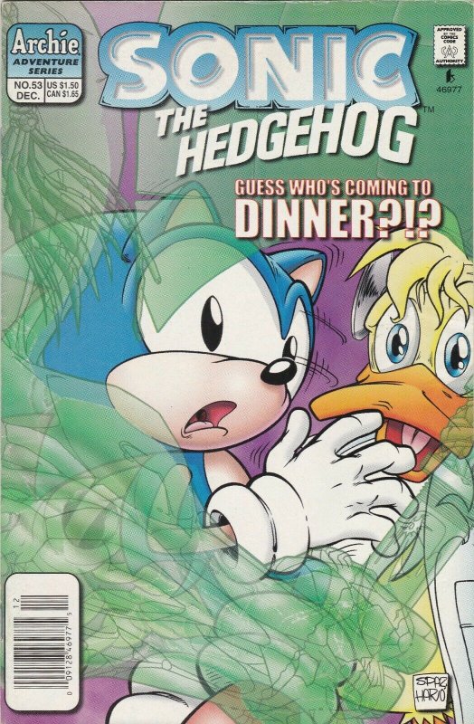 Sonic the Hedgehog 53 VF Newsstand