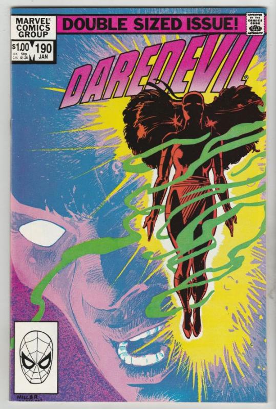 Daredevil #190 (Jan-83) NM Super-High-Grade Daredevil