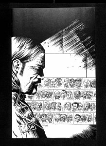 Walking Dead 15th Anniversary Edition #27 B&W Virgin Cover Variant 1:10