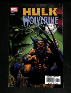 Hulk Wolverine Six Hours #1