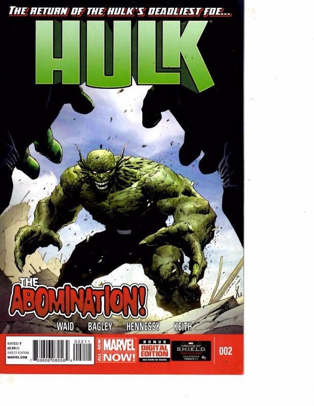 Lot Of 2 Comic Books Marvel Hulk #2 and Thunder Strike #5 MS9