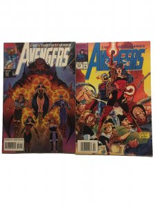 Avengers #371 #373 1st Gold Jocasta Bob Harras Steve Epting 1994 Marvel Comics