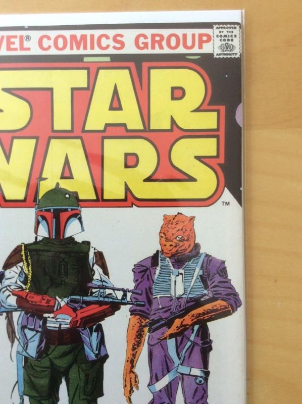 STAR WARS 42, VFNM (8.8 - 9.0) 1ST APP OF BOBA FETT, SOLO MOVING COMING