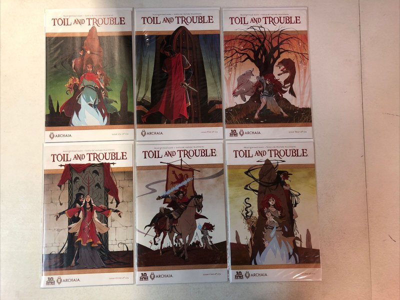 Toil And Trouble (2015) #1-6 (VF+/NM) Complete Set Mairghread Scott Archaia