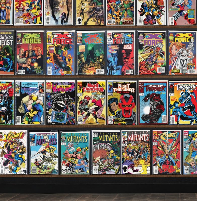 Huge Lot 140+ Comics with X-Force, The New Mutants, Cable & More!