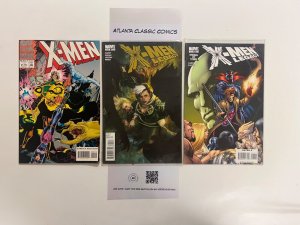 3 X-Men Legacy Marvel Comic Books # 2 213 240 Defenders Spiderman 61 JS25