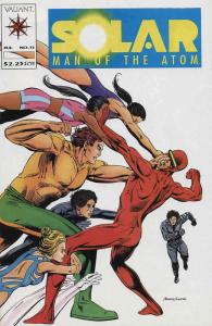 Solar, Man of the Atom #11 VF/NM; Valiant | save on shipping - details inside