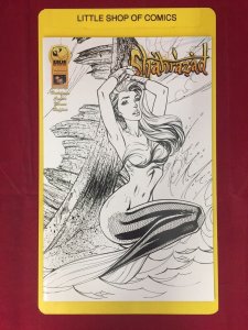 Shahrazad #1 1:25 J. Scott Campbell Black and White Variant NM Big Dog Ink BDI