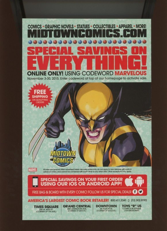 (2016) Deadpool #2: VARIANT COVER! (9.0/9.2)