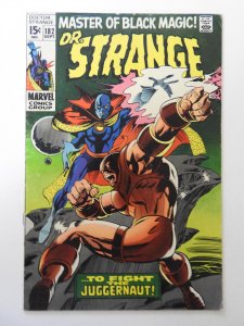 Doctor Strange #182 (1969) VG Condition rust on staples