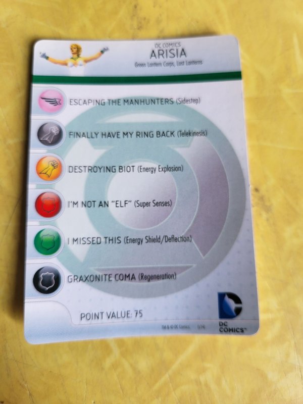 HeroClix: War of Light: Arisia