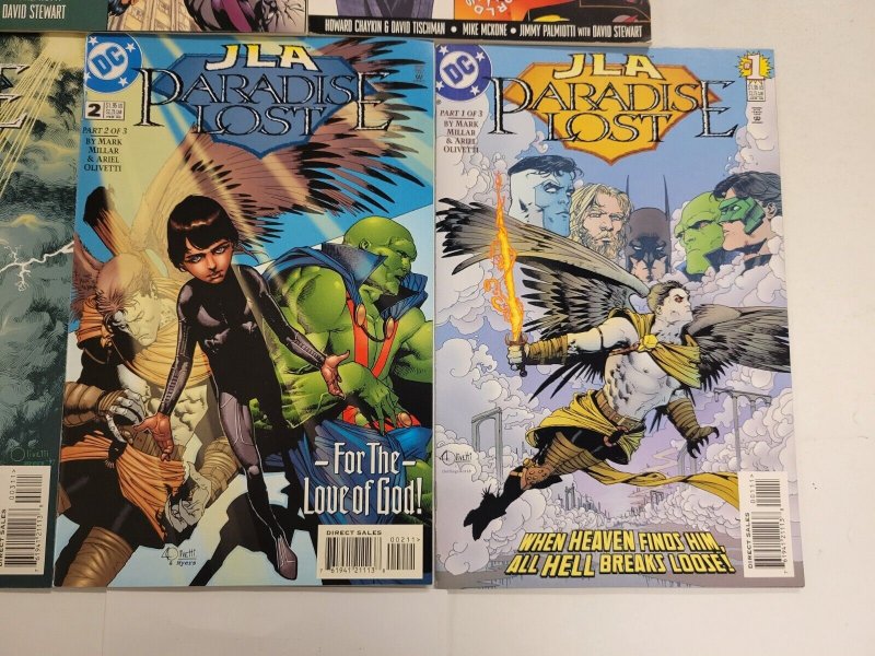 5 DC Comics #1 2 JSA + #1 2 3 JSA Paradise Lost Series 90 TJ15