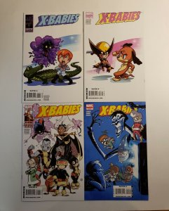 X-Babies  #1-4  Set  NM Marvel Comics 2009 Skottie Young  X-Men Wolverine Storm