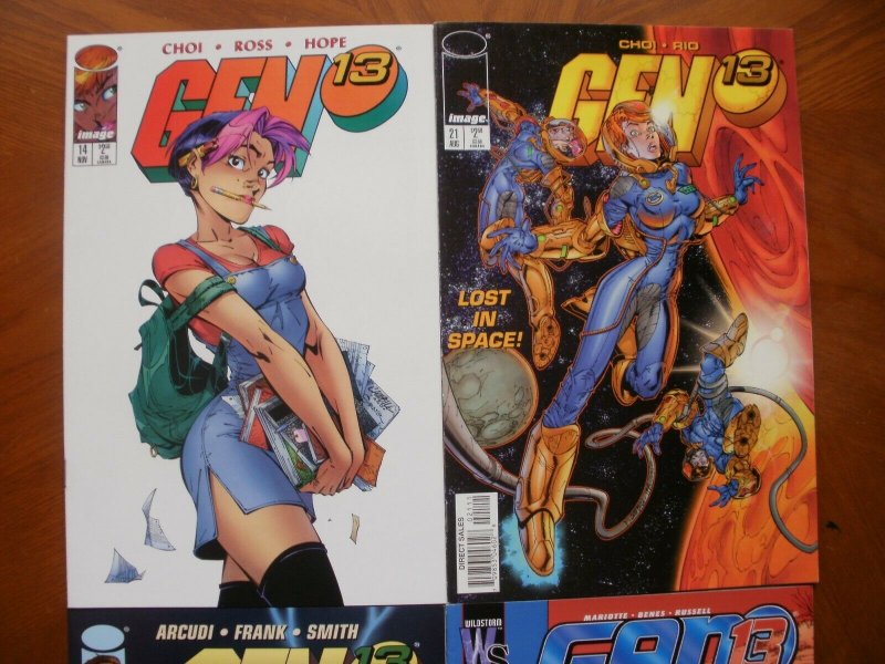 4 Near-Mint Image GEN 13 #14 21 35 55 Comic (Choi Ross Hope Rio Mariotte Smith)
