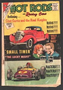 Hot Rods and Racing Cars #59 1961-Oval track racing stories-Lower grade copy-...