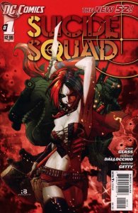 Suicide Squad (2011) #1 VF Ryan Benjamin Second Printing Variant The New 52!