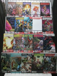 Guardians of the Galaxy Lot of 38Diff Groot Starlord Angela Gamora Drax Bendis