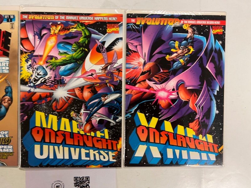 3 Marvel Comics Onslaught # 1 1 + X Men & The Clan Destine # 1 Thor 82 JS66