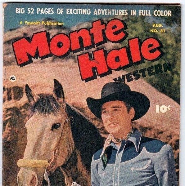 Monte Hale Western 51  strict  VG/FN 5.0   Affordable-Grade 1950  ~Gabby Hayes~