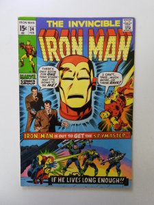 Iron Man #34 (1971) FN- condition