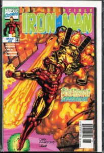 Iron Man #4 Newsstand Edition (1998) Iron Man