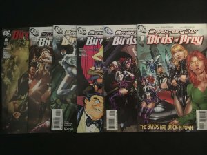 BIRDS OF PREY(2010) #1, 2, 3, 4, 5, 6 VFNM Condition