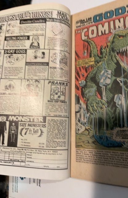 Godzilla #1 (1977)first US solo series great book