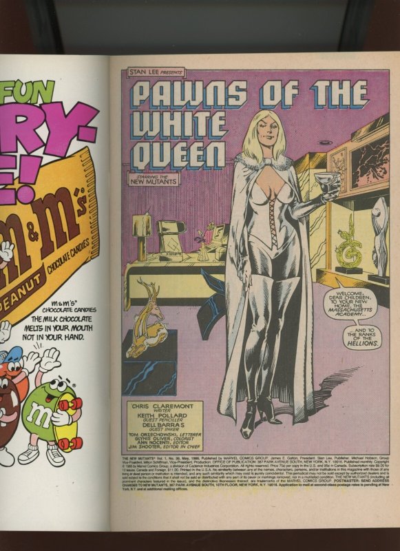 (1986) The New Mutants #39: COPPER AGE! DIRECT! WE COMBINE SHIPPING! (8.5/9.0)