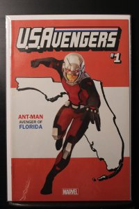 U.S.Avengers #1 Ant-Man Cover (2017)