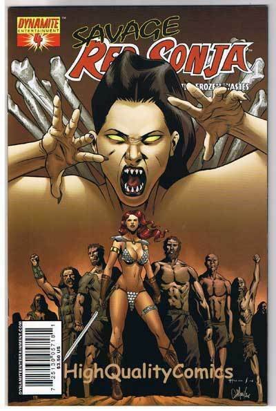 RED SONJA : Queen of the Frozen Wastes #4, Homs, NM, more RS in store