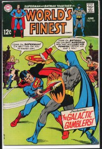 World's Finest Comics #185 (1969) Superman and Batman and Robin