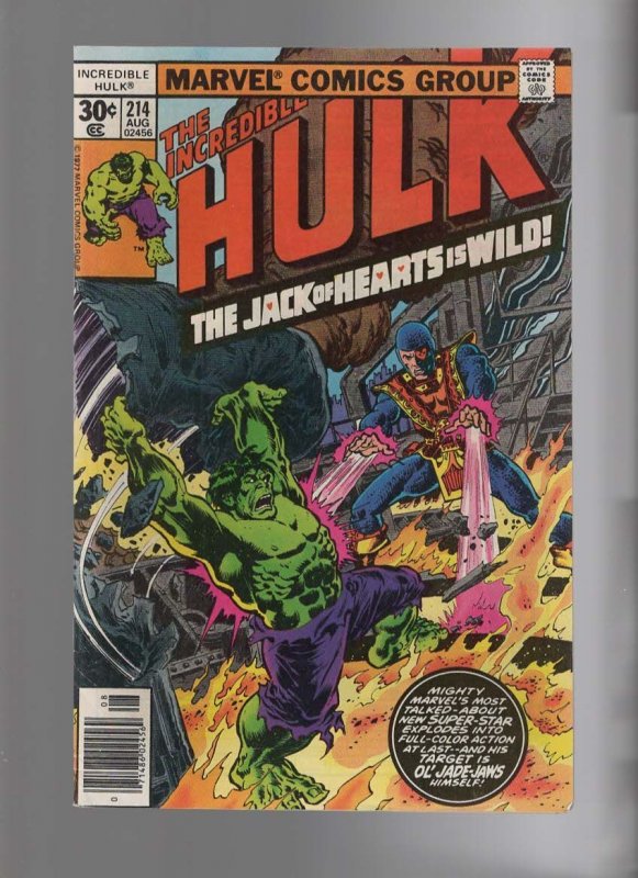 The Incredible Hulk #210, 211,212,213,214,215 (1977)