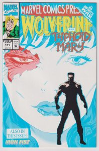 Marvel! Marvel Comics Presents! Issue #111! Wolverine and Typhoid Mary!