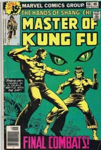Master of Kung Fu #68 ORIGINAL Vintage 1978 Marvel Comics