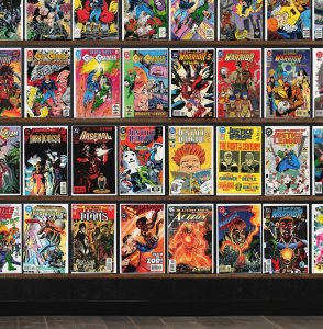 Huge Lot 150+ Comics with The New Titans, Guy Gardner: Warrior & More!