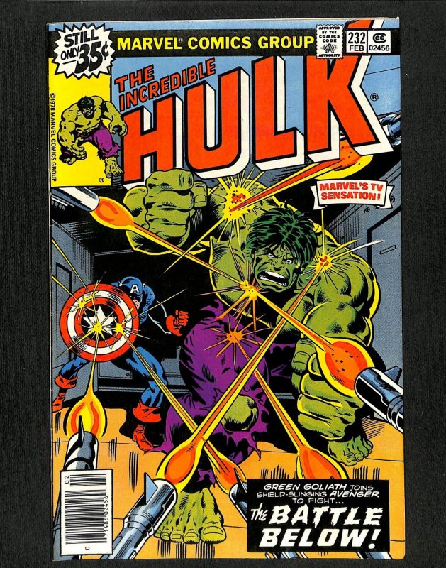 Incredible Hulk (1962) #232 Continued from Captain America #230!