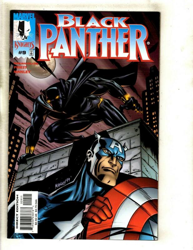 Lot Of 6 Black Panther Marvel Comic Books # 9 10 11 12 13 14 Wakanda GK2