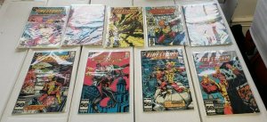 THE FURY OF FIRESTORM 9PC (FN/FN+) ISSUES #31-40, BAGGED & BOARDED 1985