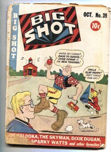 Big Shot Comics #39--1943-- Skyman-- Joe Palooka--Golden-Age--comic book