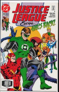 Justice League Europe #40 (1992) Green Lantern