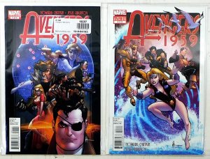 Avengers 1959 Lot of 2 #1, 3 (2011) Marvel Comics 1st Print Comic Books