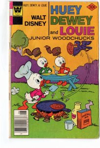 Walt Disney Huey, Dewey and Louie Junior Woodchucks #44 Whitman Cover (1977)