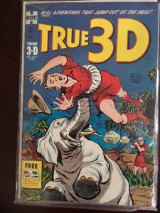 TRUE 3-D #1 GLOSSY VF/NM GLASSES INCLUDED