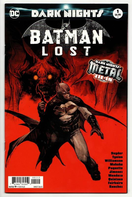 Batman Lost #1 / 2nd Printing Variant / Dark Nights Metal (DC, 2018) VF/NM