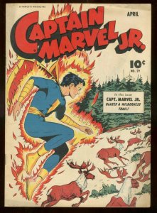 Captain Marvel Jr. #29  1945 - Fawcett  -FN - Comic Book