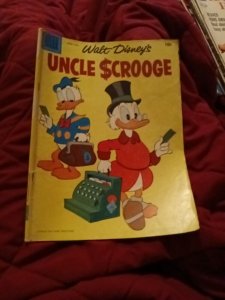 Walt Disney’s Uncle Scrooge #22, 1958 DELL Silver Age the golden River by barks