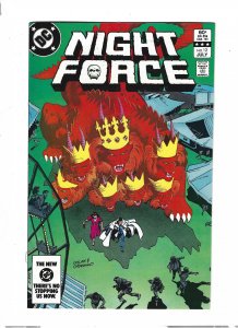Night Force #8 through 14 Direct Edition (1983)