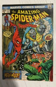 The Amazing Spider-Man #124 (1973)1st manwolf app needs pressing cover indents